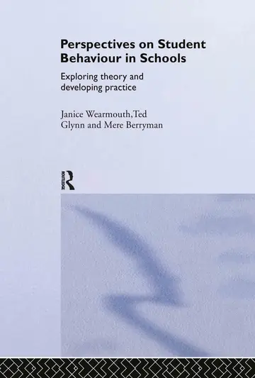 Cover of Perpectives on Student Behaviour in Schools