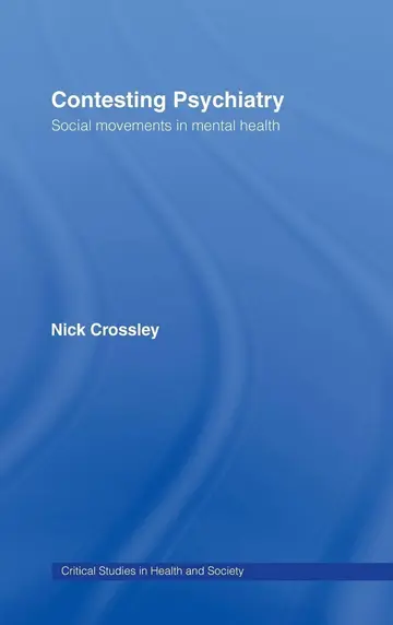 Cover of Contesting Psychiatry