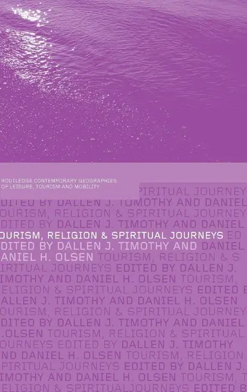 Cover of Tourism Religion and Spiritual Journeys
