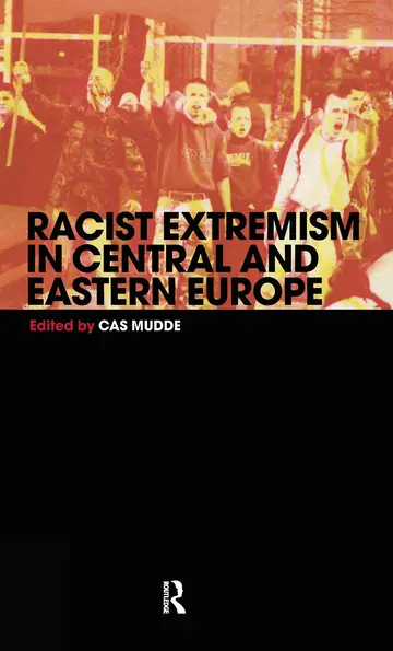 Cover of Racist Extremism in Central and Eastern Europe