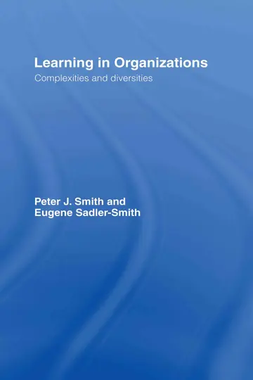 Cover of Learning in Organizations