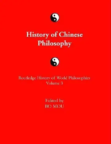 Cover of History of Chinese Philosophy