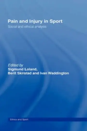 Cover of Pain and Injury in Sport