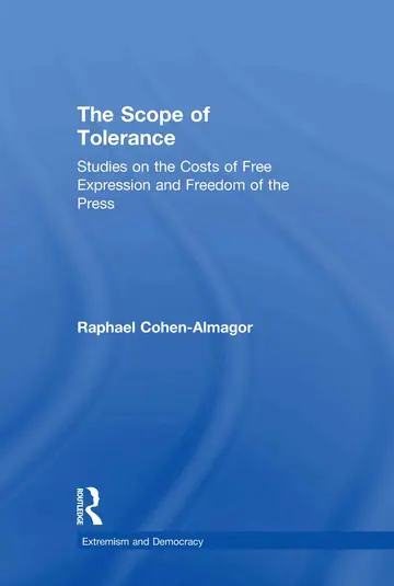 Cover of The Scope of Tolerance