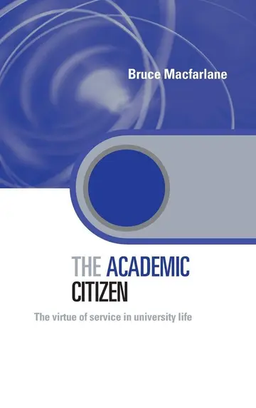 Cover of The Academic Citizen