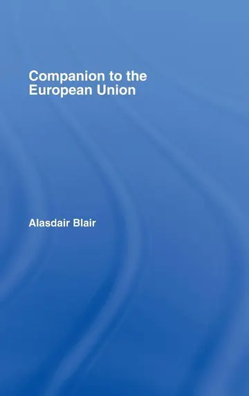 Cover of Companion to the European Union