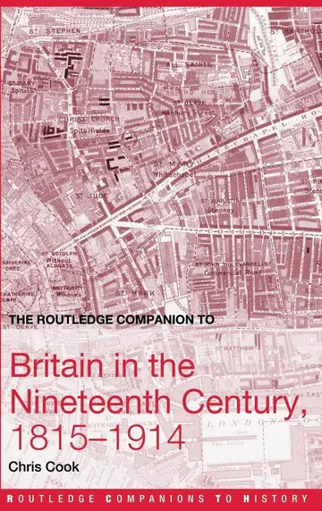Cover of The Routledge Companion to Britain in the nineteenth Century, 1815-1914