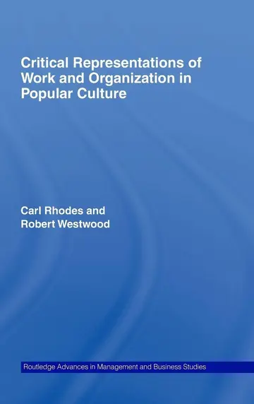 Cover of Critical Representations of Work and Organization in Popular Culture