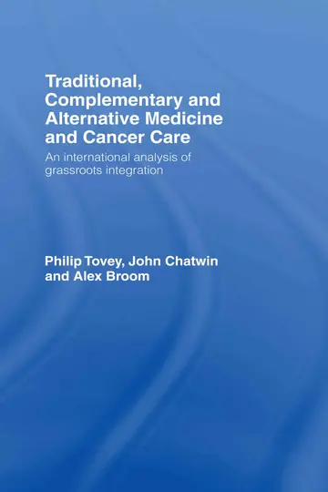 Cover of Traditional, Complementary and Alternative Medicine and Cancer Care