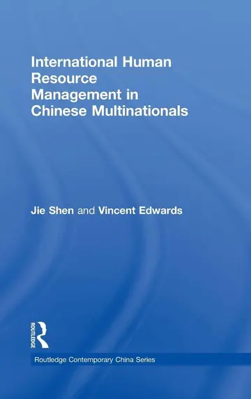 Cover of International Human Resource Management in Chinese Multinationals