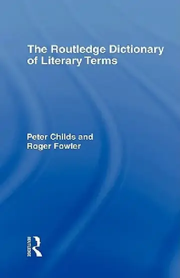 Cover of The Routledge Dictionary of Literary Terms
