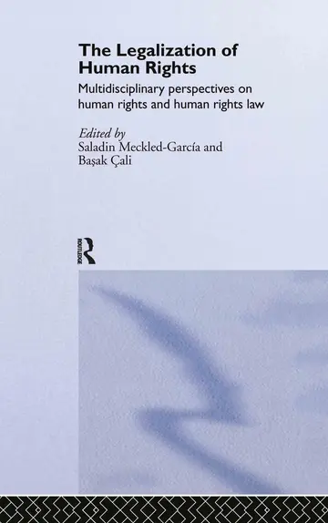 Cover of The Legalisation of Human Rights