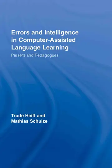 Cover of Errors and Intelligence in Computer-Assisted Lanaguage Learning