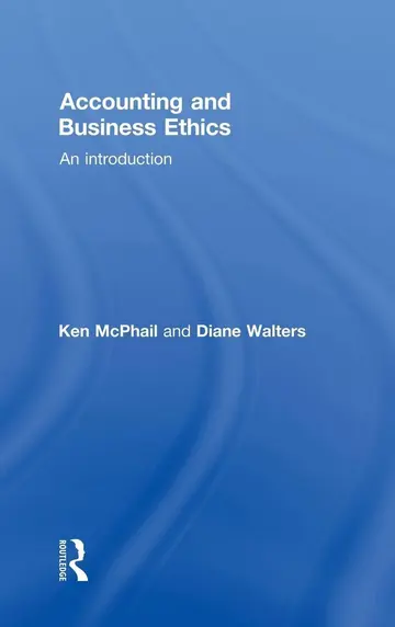 Cover of Accounting and Business Ethics