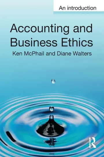Cover of Accounting and Business Ethics