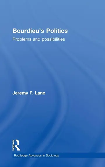 Cover of Bourdieu's Politics