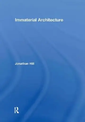Cover of Immaterial Architecture