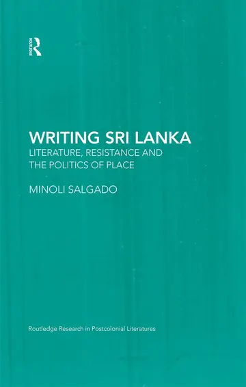 Cover of Writing Sri Lanka