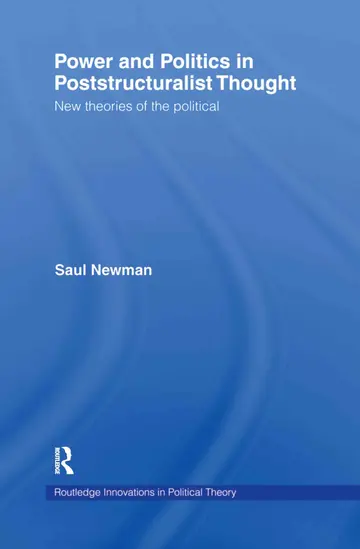 Cover of Power and Politics in Poststructuralist Thought