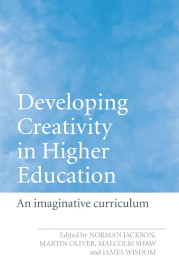 Cover of Developing Creativity in Higher Education