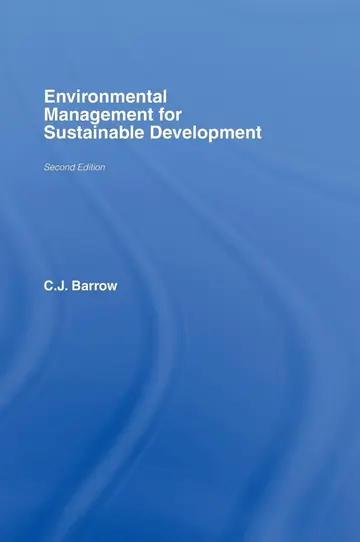 Cover of Environmental Management for Sustainable Development