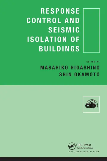 Cover of Response Control and Seismic Isolation of Buildings