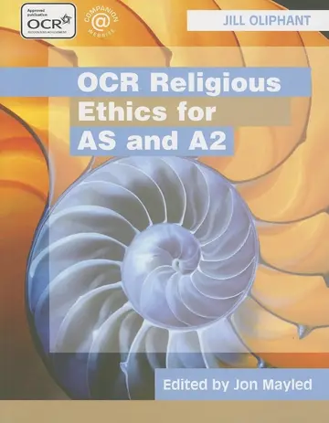 Cover of OCR Religious Ethics for AS and A2