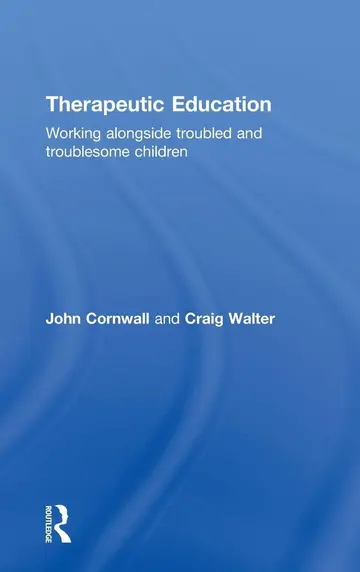Cover of Therapeutic Education