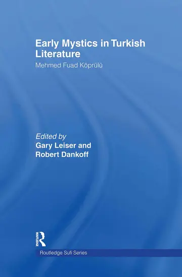 Cover of Early Mystics in Turkish Literature
