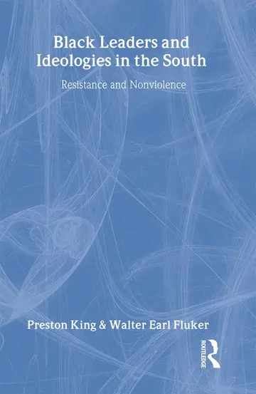 Cover of Black Leaders and Ideologies in the South