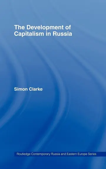 Cover of The Development of Capitalism in Russia