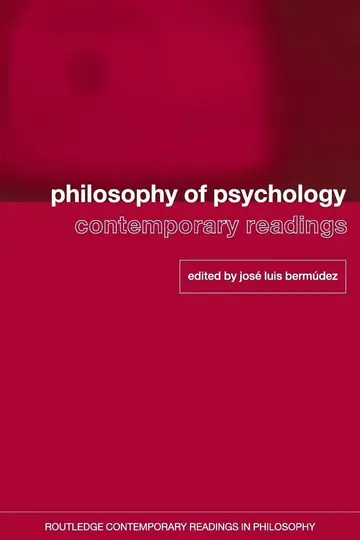 Cover of Philosophy of Psychology