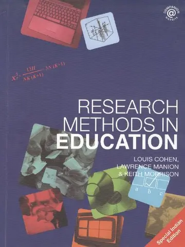 Cover of Research Methods in Education