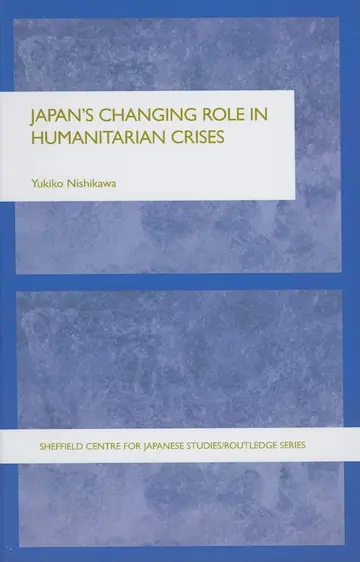Cover of Japan's Changing Role in Humanitarian Crises