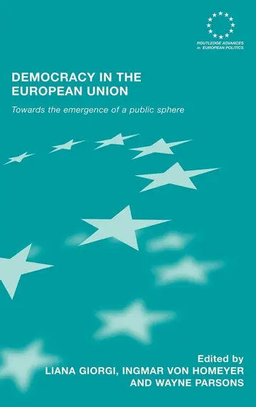 Cover of Democracy in the European Union
