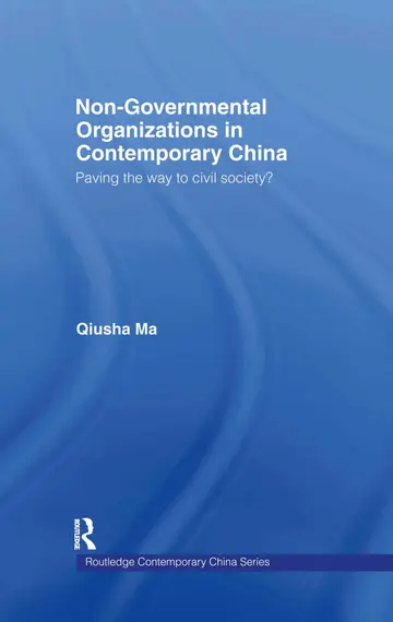 Cover of Non-Governmental Organizations in Contemporary China