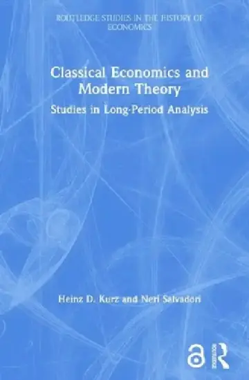 Cover of Classical Economics and Modern Theory