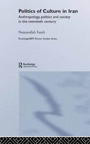 Cover of Politics of Culture in Iran
