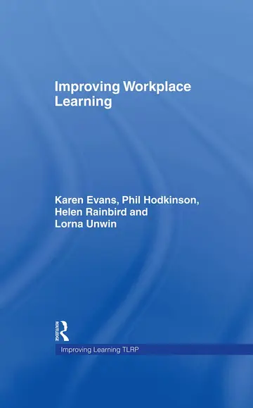 Cover of Improving Workplace Learning