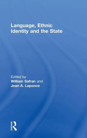 Cover of Language, Ethnic Identity and the State