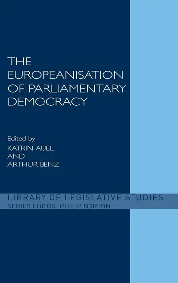 Cover of The Europeanisation of Parliamentary Democracy