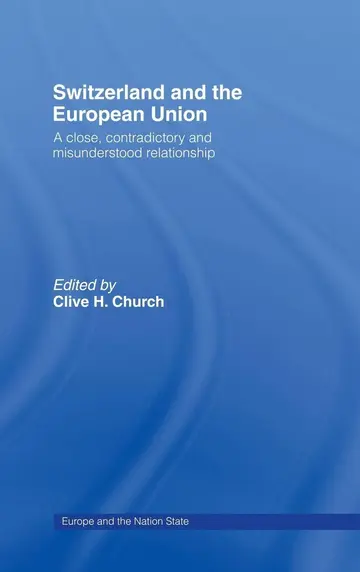 Cover of Switzerland and the European Union