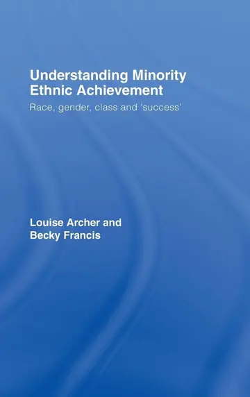Cover of Understanding Minority Ethnic Achievement