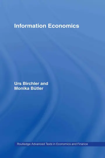Cover of Information Economics