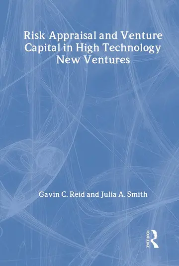 Cover of Risk Appraisal and Venture Capital in High Technology