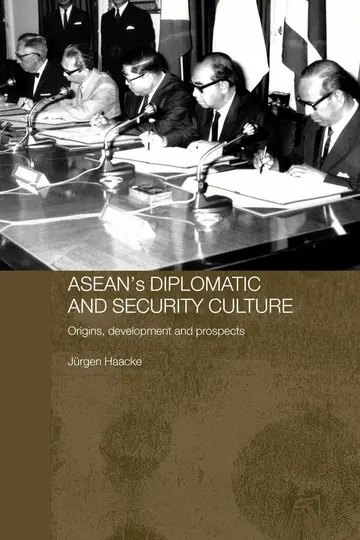 Cover of ASEAN's Diplomatic and Security Culture