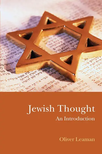 Cover of Jewish Thought