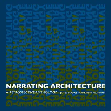Cover of Narrating Architecture