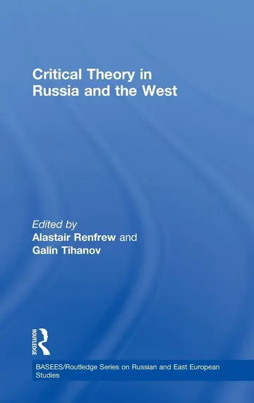 Cover of Critical Theory in Russia and the West