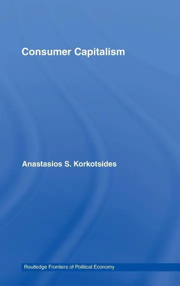 Cover of Consumer Capitalism